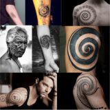 Tattoo con espiral celta para hombre y mujer en tatuajes.